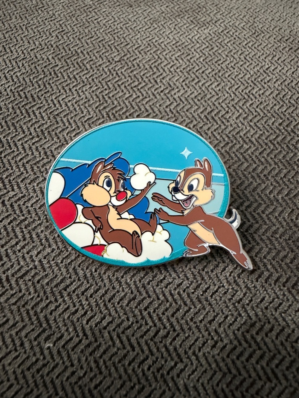 Disney Best Day Ever Mystery Pin Set - Chip and Dale with Popcorn